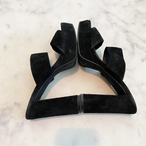Jeffrey Campbell Adriana Suede Platform Mules - Picture 8 of 10